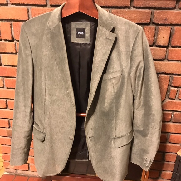 Boss velvet suit jacket size 46 R - Picture 2 of 16